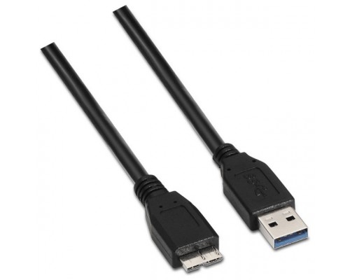 CABLE AISENS USB 3.0 TIPO A/M-MICRO B/M NEGRO 1.0M