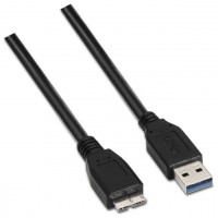 CABLE AISENS USB 3.0 TIPO A/M-MICRO B/M NEGRO 2.0M