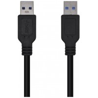 CABLE AISENS USB 3.0 TIPO A/M-A/M NEGRO 1.0M