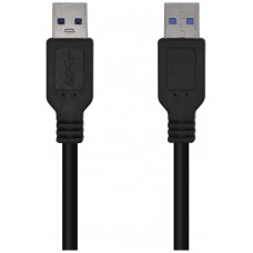 CABLE AISENS USB 3.0 TIPO A/M-A/M NEGRO 1.0M