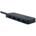 Aisens Hub USB 3.0 tipo A/M-4xtipo A/H negro 30cm