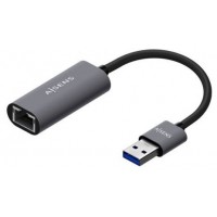 CONVERSOR AISENS USB 3.0 A ETHERNET GIGABIT GRIS 15CM