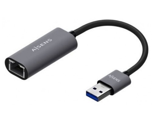 CONVERSOR AISENS USB 3.0 A ETHERNET GIGABIT GRIS 15CM