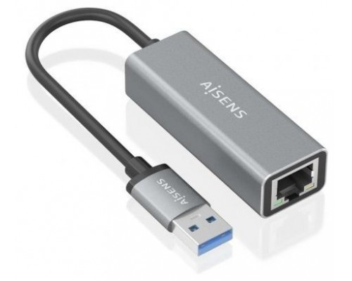 CONVERSOR AISENS USB 3.0 A ETHERNET GIGABIT 10/100/1000 GRIS 15CM