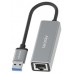 CONVERSOR AISENS USB 3.0 A ETHERNET GIGABIT 10/100/1000 GRIS 15CM