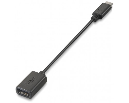 CABLE AISENS USB 2.0 3A TIPO USB-C M-A H NEGRO 15CM