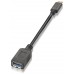 CABLE AISENS USB 3.1 GEN1 5GBPS 3A TIPO USB-C/M-A/H 15CM NEGRO