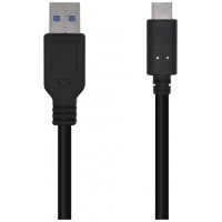 Aisens Cable USB 3.1 Gen2 10G3A C/M-A/M Negro 1.5M