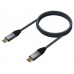 CABLE AISENS USB 2.0 ALUMINIO 5A 100W E-MARK USB-C 1.0M