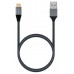 Aisens Cable USB 3.1 Gen2 Alu 3A CM-AM Gris 2.0M