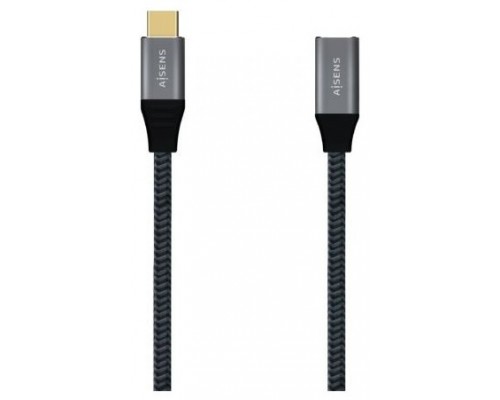 CABLE AISENS USB 2.0 IMPRESORA 3A, TIPO USB-C/M-B/M, NEGRO, 2.0M