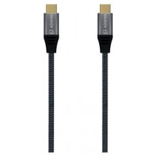 CABLE USB 3.2 AISENS USB 3.2 GEN2x2 ALU 20GBPS 8K30HZ 5A 100W USB-C 0.6M