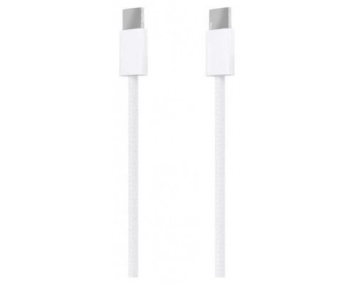 CABLE AISENS USB 2.0 3A 60W APPLE USB-C/M-USB-C/M BLANCO 1.0M