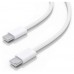 CABLE AISENS USB 2.0 3A 60W APPLE USB-C/M-USB-C/M BLANCO 1.0M