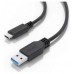 CABLE AISENS USB 3.1 GEN2 10GBPS 3A TIPO USB-C/M-A/M NEGRO 2.0M