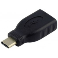 ADAPTADOR AISENS USB 3.1 GEN1 5GBPS 3A TIPO USB-C M-A/H NEGRO