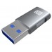 MINI ADAPTADOR AISENS USB 3.2 GEN2 10G 3A USB-C/H-A/M GRIS