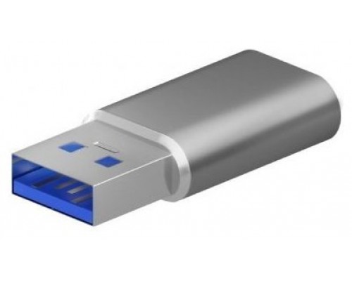 MINI ADAPTADOR AISENS USB 3.2 GEN2 USB 2.03A USB-C/H-A/M GRIS