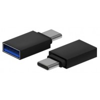 Aisens Mini Adaptador USB 3.2 Gen1 3A CM-AH Negro