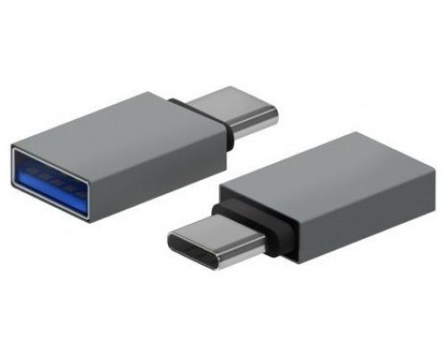 Aisens Mini Adaptador USB 3.2 Gen1 3A CM-AH Gris