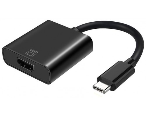 Aisens Conversor USB-C/M a HDMI/H 4K Negro 15Cm