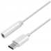 Aisens Conversor USB C-M Jack 3.5-H Blanco 15Cm