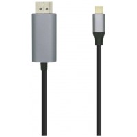 CABLE CONVERSOR AISENS USB-C A DISPLAYPORT 4K60HZ NEGRO 0.8M