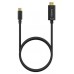 CABLE CONVERSOR AISENS 4K30HZ USB-C/M-HDMI/M NEGRO 0.8M