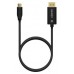 CABLE CONVERSOR AISENS ALUMINIO USB-C A DISPLAYPORT 8K60HZ 0.8M