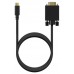 CABLE CONVERSOR AISENS USB-C A VGA USB-C/M-HDB15/M NEGRO 0.8M