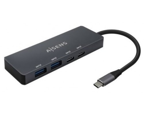 HUB AISENS USB 3.2 GEN1 5G USB-C USB-C/M-2XUSB-C/H-2XUSB-A/H 15CM