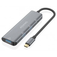 HUB AISENS USB 3.2 GEN1 5G USB-C USB-C/M-1XUSB-C/H-3XUSB-A/H 15CM