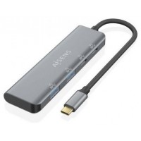 HUB AISENS USB 3.2 GEN1 5G USB-C USB-C/M-2XUSB-C/H-2XUSB-A/H 15CM