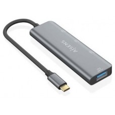 HUB AISENS USB 3.2 GEN2 10G USB-C USB-C/M-1XUSB-C/H-3XUSB-A/H 15CM