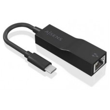 CONVERSOR AISENS USB3.1 GEN1 USB-C A ETHERNET GIGABIT NEGRO 11CM