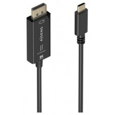 CABLE CONVERSOR AISENS BIDIRECCION USB-C A DISPLAYPORT 8K@60HZ 1.8M