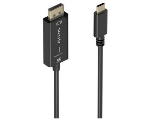 CABLE CONVERSOR AISENS BIDIRECCION USB-C A DISPLAYPORT 8K@60HZ 1.8M