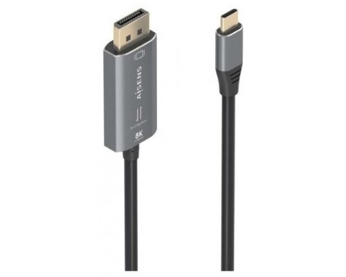 CABLE CONVERSOR AISENS BIDIRECCION USB-C A DISPLAYPORT 8K@60HZ 1.8M