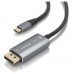 CABLE CONVERSOR AISENS BIDIRECCION USB-C A DISPLAYPORT 8K@60HZ 1.8M