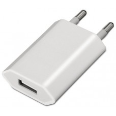 AISENS MINI CARGADOR USB 5V 1A BLANCO