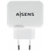 AISENS CARGADOR USB 17W 5V 3.4A 2xUSB CON CONTROL AI BLANCO