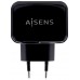 AISENS CARGADOR USB 17W 5V 3.4A 2xUSB CON CONTROL AI NEGRO