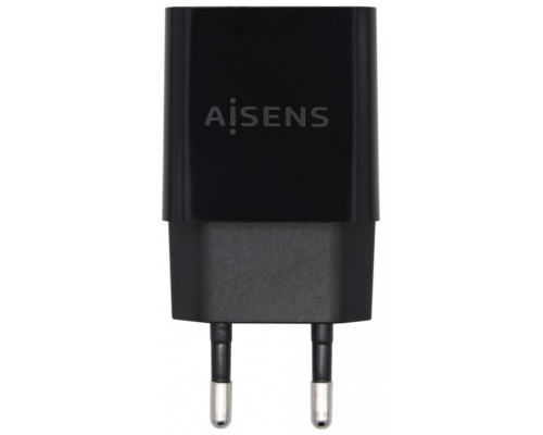 AISENS CARGADOR USB 10W ALTA EFICIENCIA 5V 2A NEGRO