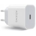 AISENS CARGADOR USB-C PD3.0 1 PUERTO 1xUSB-C 20W BLANCO