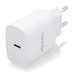 Aisens Cargador USB-C PD3.0 1xUSB-C 20W Blanco-IA3 Aisens Cargador USB-C PD3.0 1xUSB-C 20W Blanco