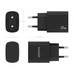 Aisens Cargador USB-C PD3.0 1xUSB-C 20W Negro