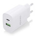 CARGADOR AISENS 20W 1XUSB-C PD3.0 1XUSB-A QC3.0 BLANCO-DI3 CARGADOR AISENS 20W 1XUSB-C PD3.0 1XUSB-A QC3.0 BLANCO