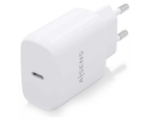 CARGADOR AISENS USB-C PD3.0 1 PUERTO 1XUSB-C 25W BLANCO