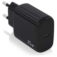 CARGADOR AISENS USB-C PD3.0 1 PUERTO 1XUSB-C 25W NEGRO