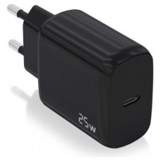 CARGADOR AISENS USB-C PD3.0 1 PUERTO 1XUSB-C 25W NEGRO